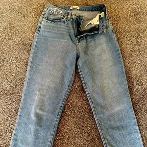 Madewell The Momjean High waist (Melva)